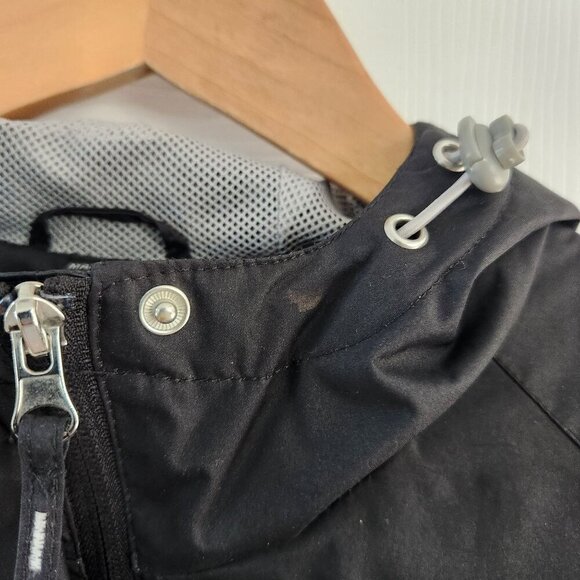 Free Country Black Zip Up Rain Jacket - Picture 3 of 10